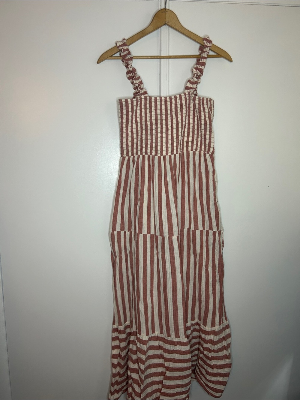 Marine Layer Cotton Striped Maxi Dress - Picture 6 of 8